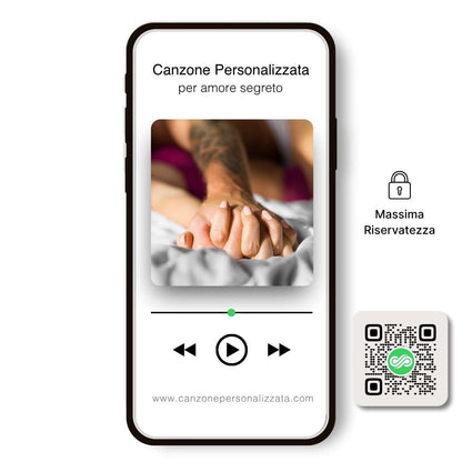 Canzone Personalizzata per Amore Segreto
