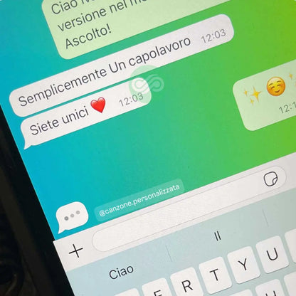 Canzone Personalizzata Distribuita su tutte le Piattaforme Musicali