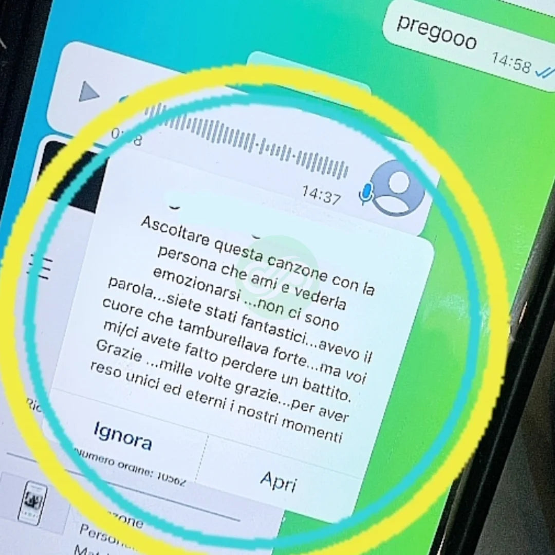 Canzone Personalizzata per Dedica Memorabile